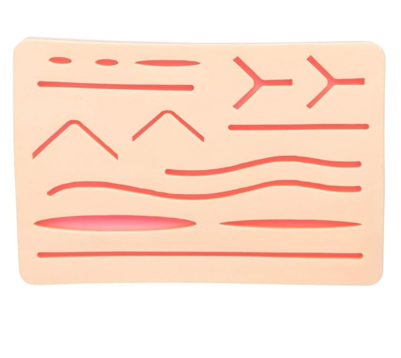 Силиконова кожа за трениране на шевове