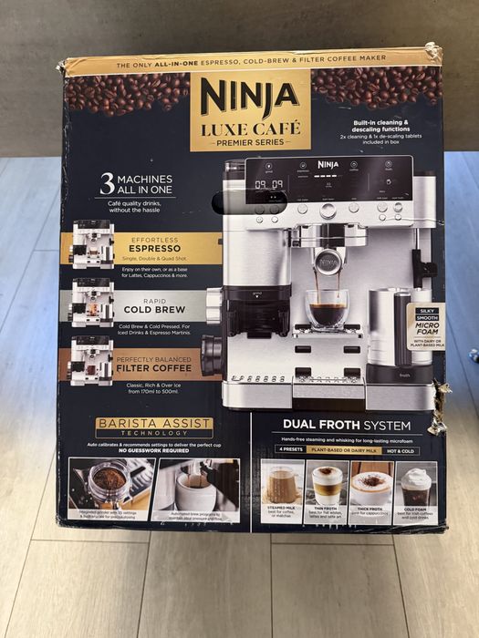 Espressor 3in1 Ninja Luxe Café Premier