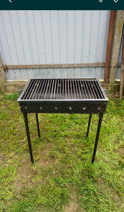 Gratar pe cărbuni 60x40cm 2mm grosime