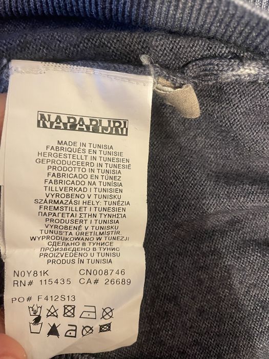 Bluza dama Napapijri 100% lana merino M