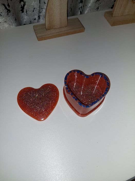 Cutie bijuteri cu capac sau fără din rasina