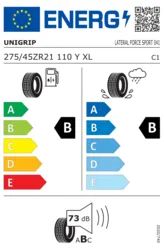 275/45 R21 110Y XL UNIGRIP(Gripmax) Anvelope noi vara prot janta PROMO