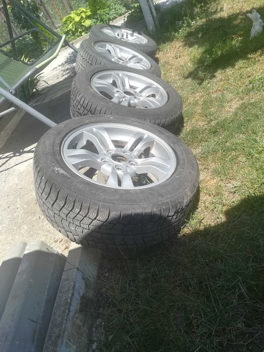 Оригинални джанти 17" със зимни гуми Gislaved за BMW X3/E83/