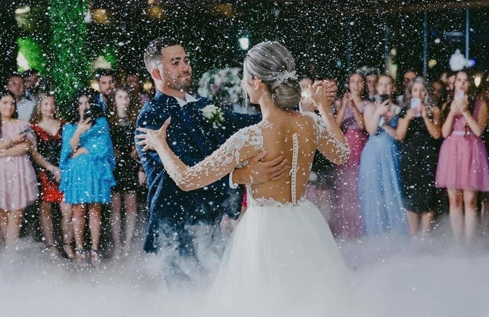 Fum greu vals/gheata carbonica/artificii exterior