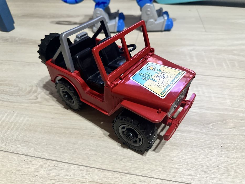 Jucarii Bruder Jeep politie , masina de gunoi , macara , tractor