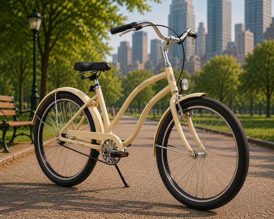 Градски велосипед Tretwerk Elliot 26 Cruiser Ivory Shimano Nexus 3