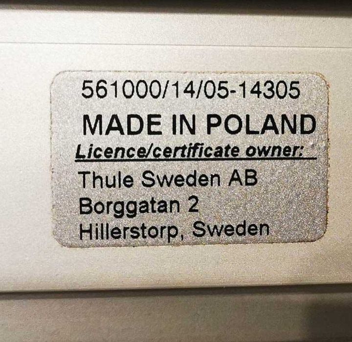 велобагажник THULE OutRide 561 стойка за велосипед за таван