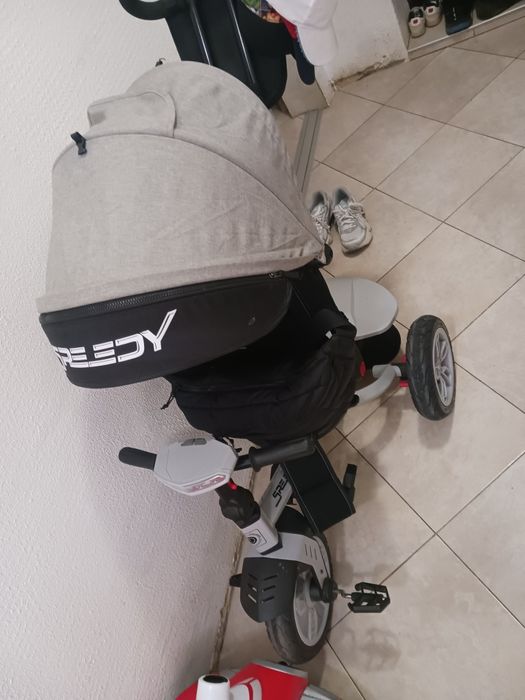 Детско колело LORELLI Emotion Триколка 360° SPEEDY AIR GREY