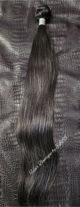 Нова естествена натурално черна коса