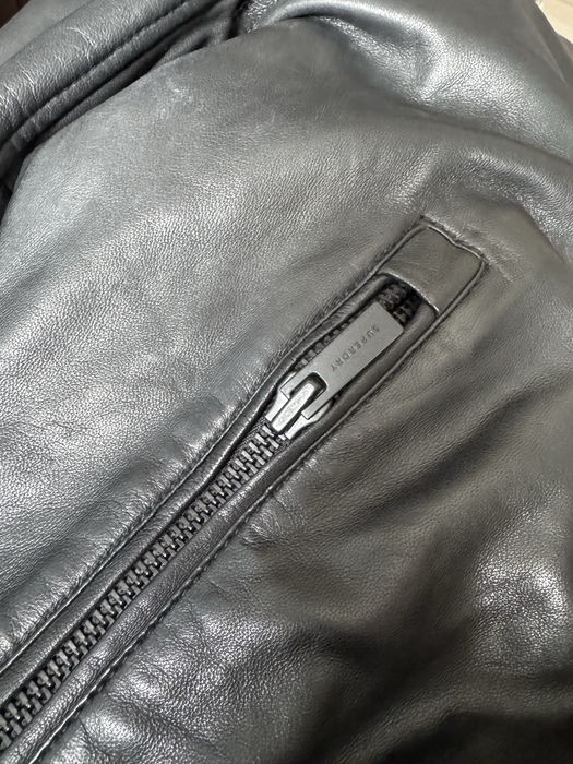 Geaca piele Superdry marimea L