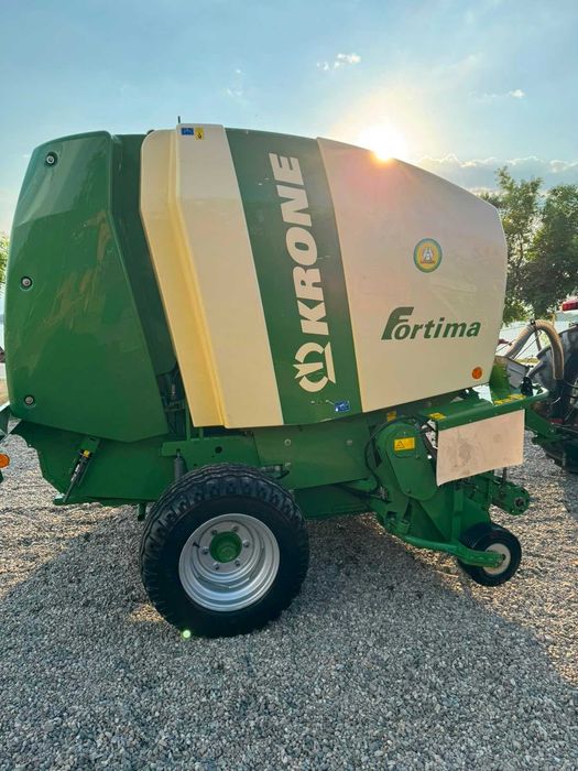 Presa de balotat Rotopresa Krone Claas Gallignani, balotiera baloti rotunzi/cilindrici, recent aduse
