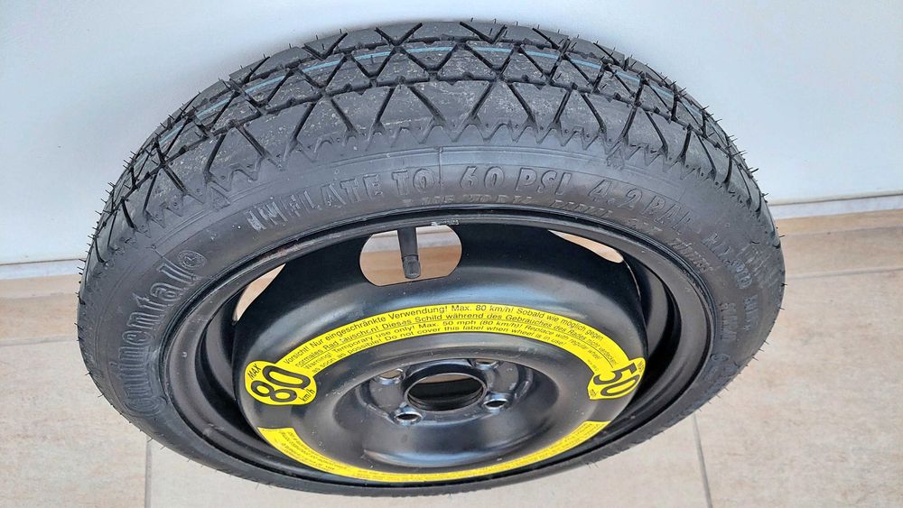 Резервна гума тип патерица Continental, (4x100mm)