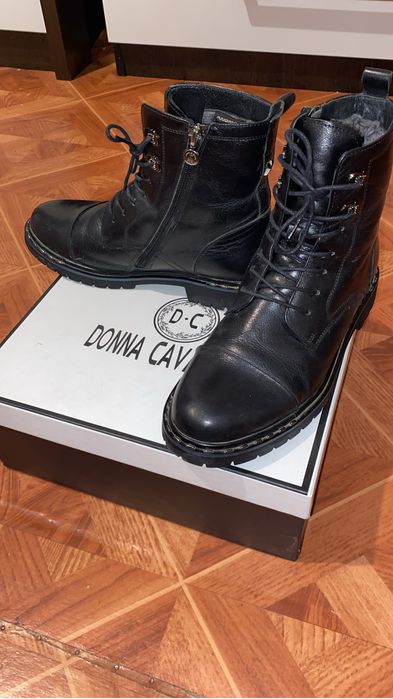 Обувь зимняя натуральная кожа и мех