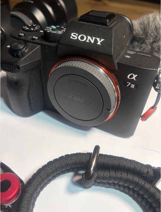 Sony A7 III (8061 кадъра) + 3 Обектива + Топ Филтри и Аксесоари