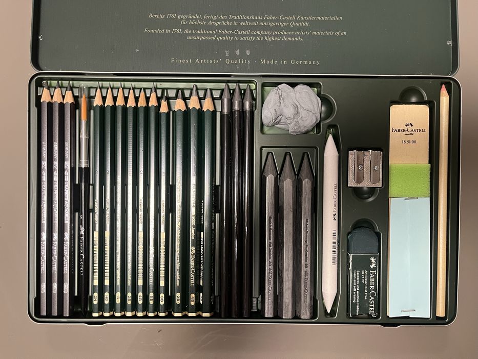 Комплект  Graphite, Faber-Castell (26 броя)