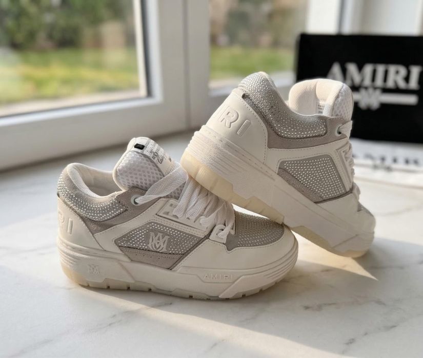 Adidasi Amiri MA 1 Gri Pietre - Full Box