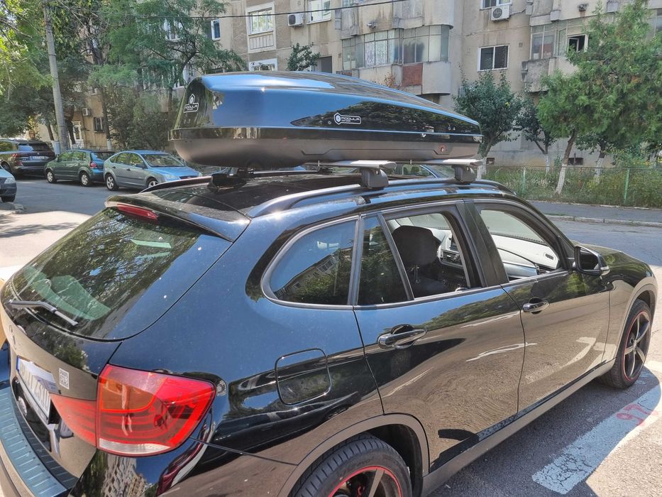 Cutie portbagaj MODULA Ciao 430 l , 175x80x44 cm , Silver / Black