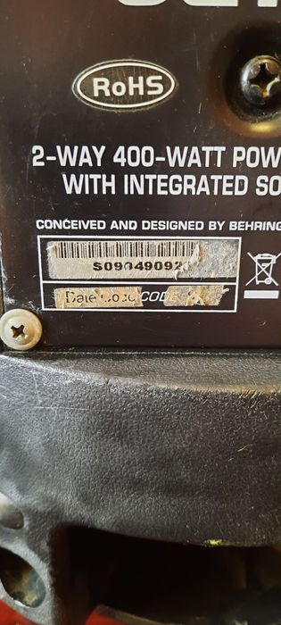 Behrenger..EUROLIVE 8212 A