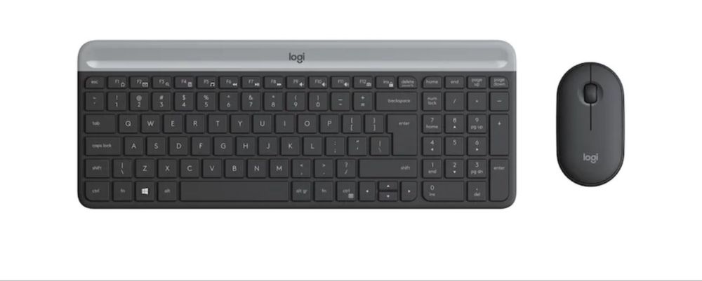 Kit tastatura + mouse wireless Logitech MK470