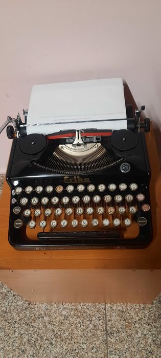 Mașină de scris Erika 1938