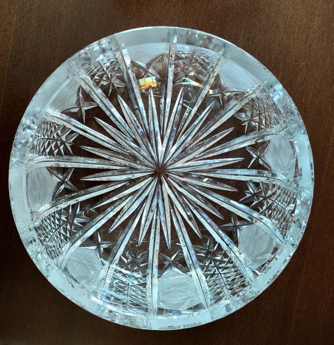 Fructieră din cristal