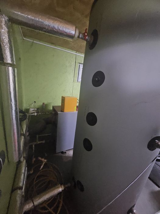 Puffer - rezervor acumulare izolat 1000 litri, 2 serpentine