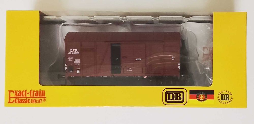 macheta Vagon CFR  GVSF uși glisante Exact Train Ep.III nou raritate