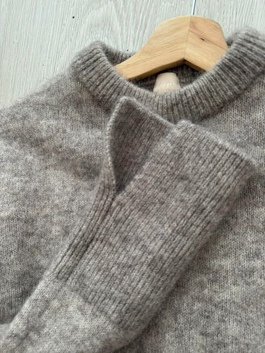 Pulover gri H&M mărimea S blend lână și mohair