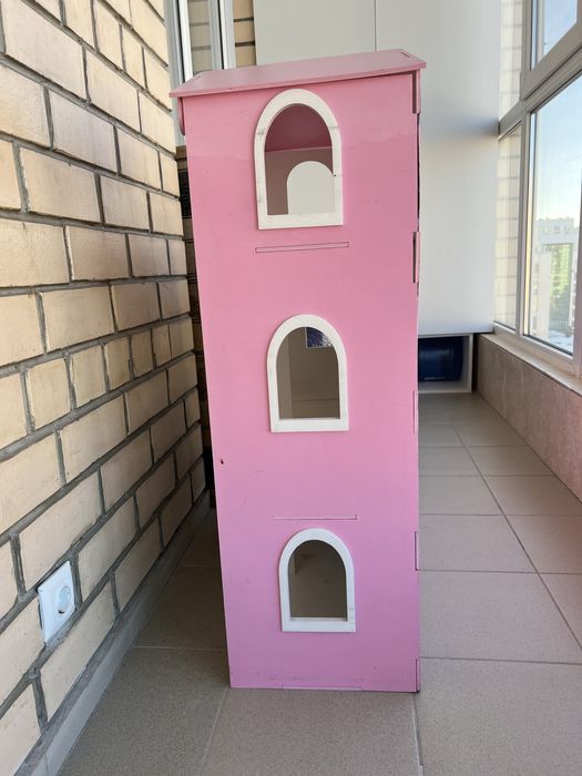 Детский игровой домик деревяный