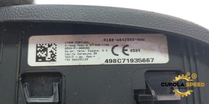 Airbag volan / sofer H1BB-A042B85-AAW Ford Transit 4 [Facelift] [2019