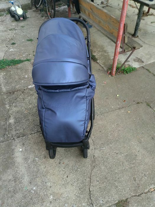 Бебешка количка 3 в 1 Tutek Grander VX Eco - цвят Metalic Blue