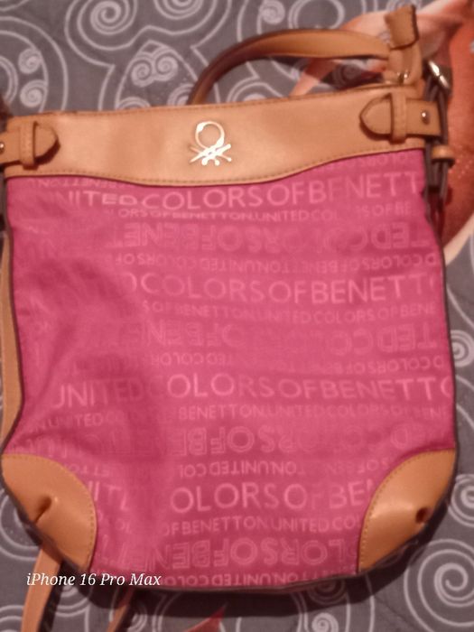 Оригинална Чанта"BENETTON"-70%!