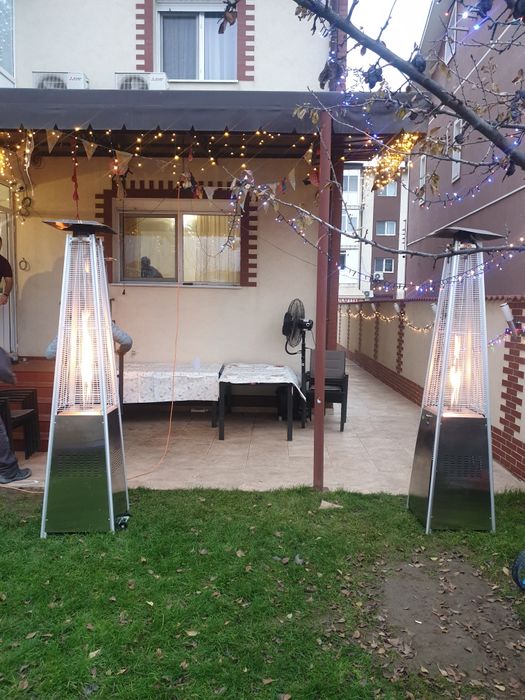 Inchiriere Incalzitoare terasa pe gaz ,tun caldura,mese cocktail