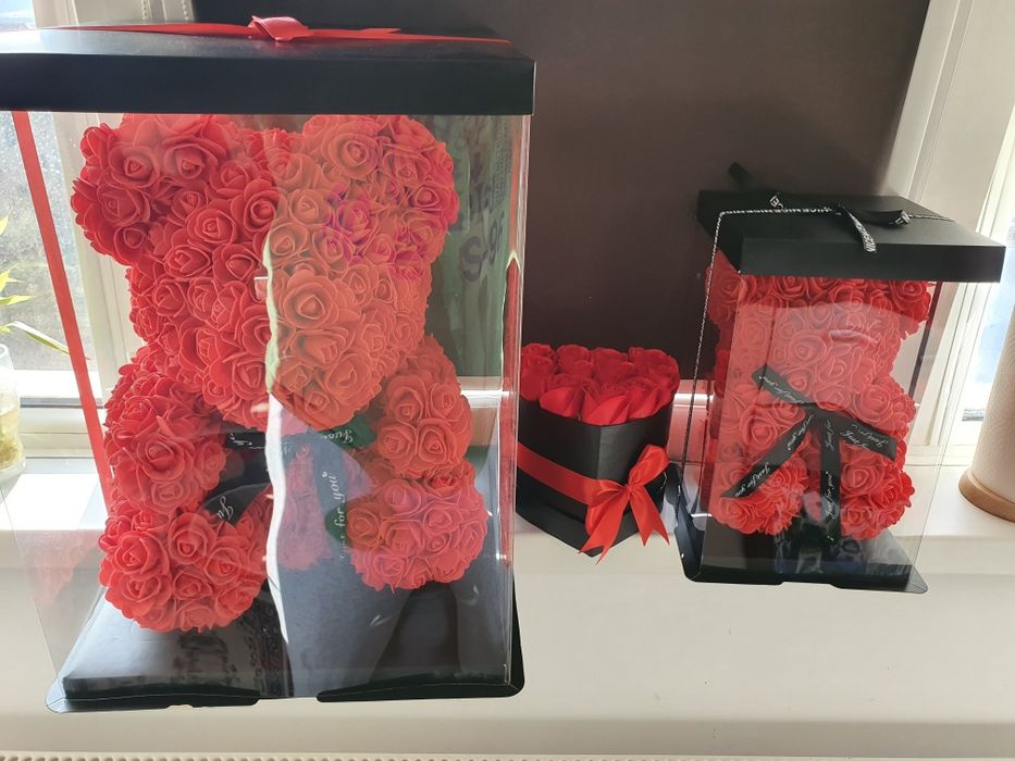 Ursulet pentru copii din trandafiri