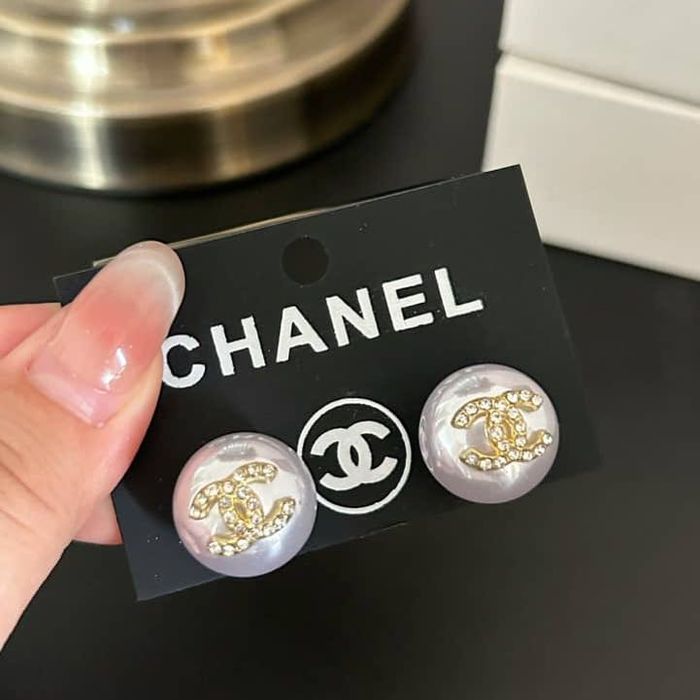 CHANEL обеци колие