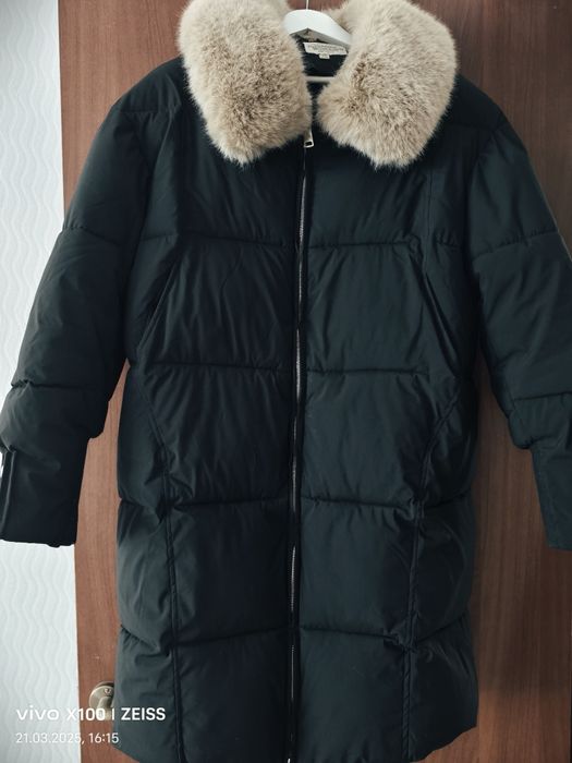 Пуховик зимний, очень теплый женский.