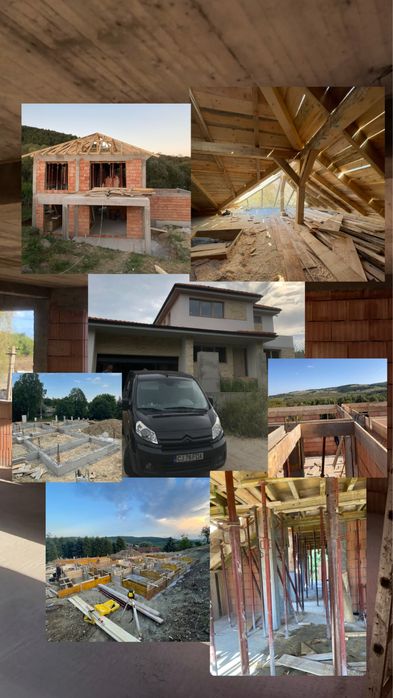Firma de constructii (case,garduri,acoperisuri,terase,structuri, fundatii)