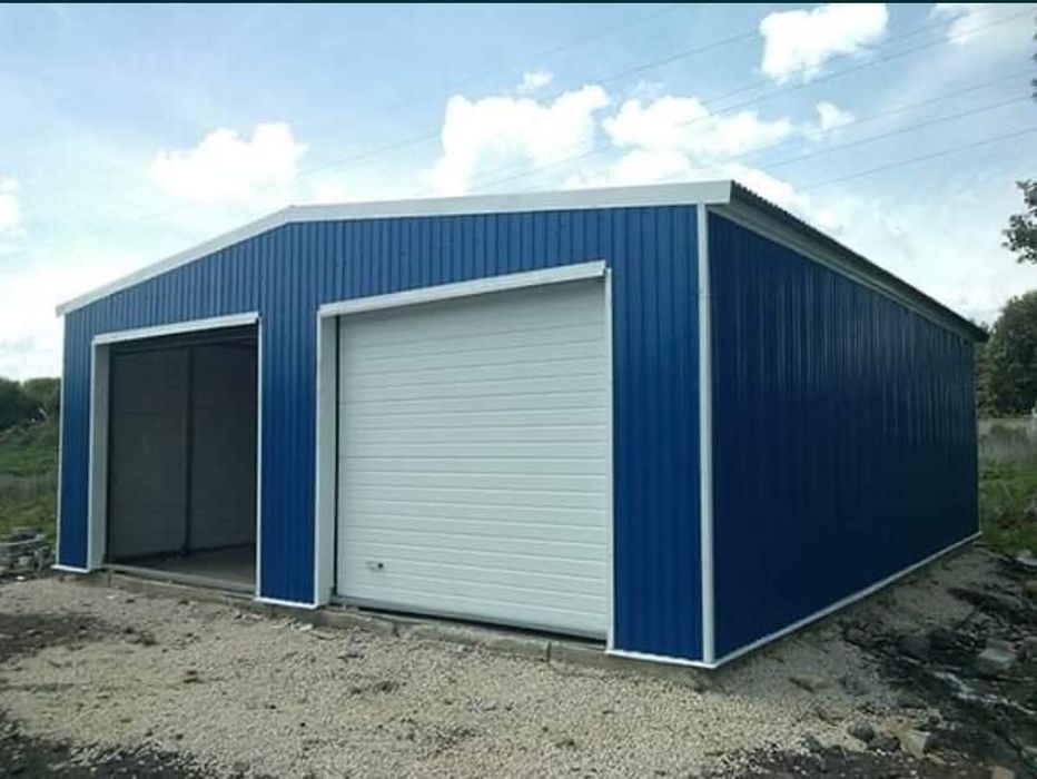 Construim garaje auto la comada pe structura metalica