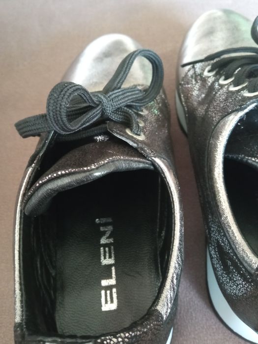 Дамски есенни обувки естествена кожа