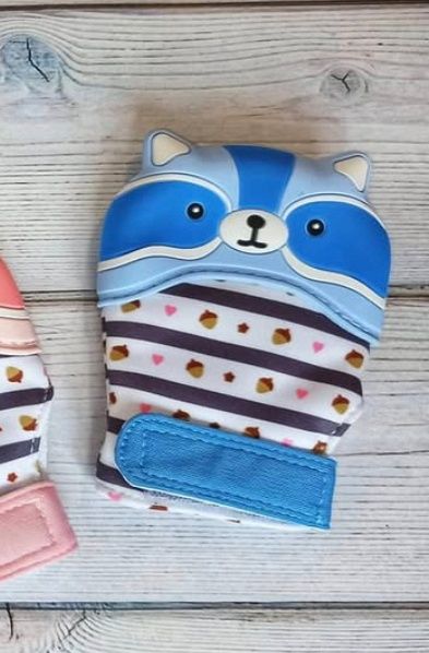 Mănușă dentiție cu silicon