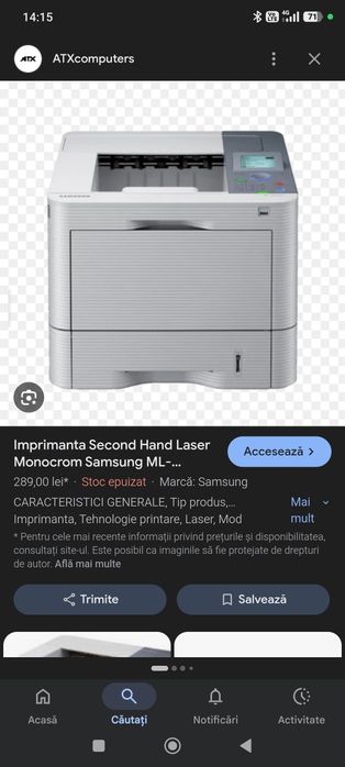 Imprimanta Samsung ML5010 nd