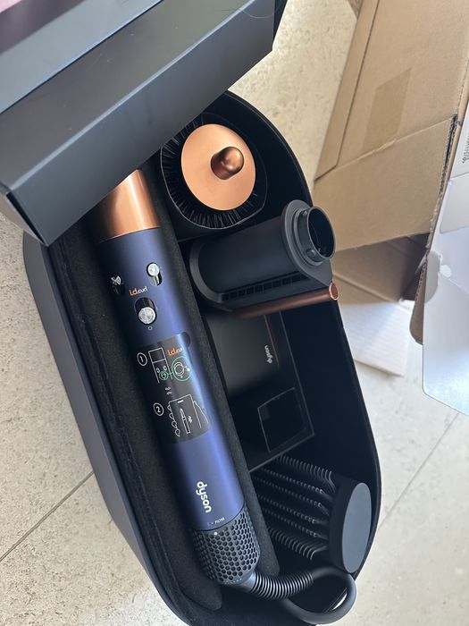 Dyson Airwrap id™ - Straight+Wavy (Prussian blue/Rich copper)