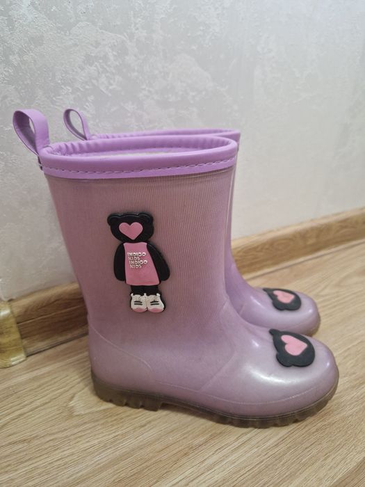 Сапоги резиновые для девочки