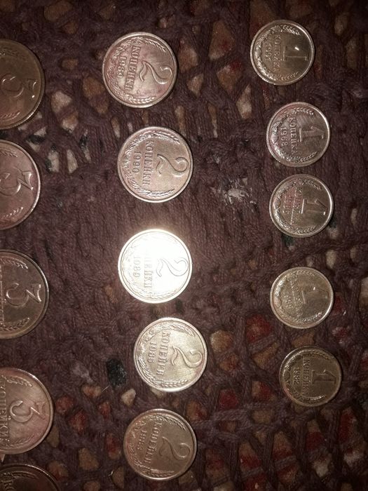 Продам монеты СССР и KZ.