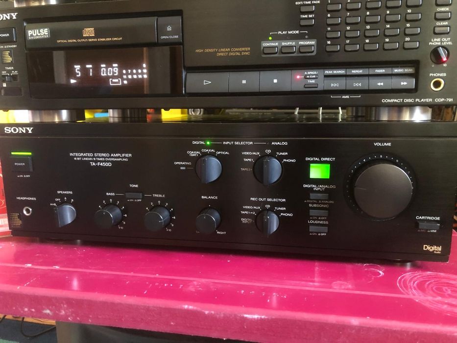 Sony TA-F 450d/Digital/Dac audio