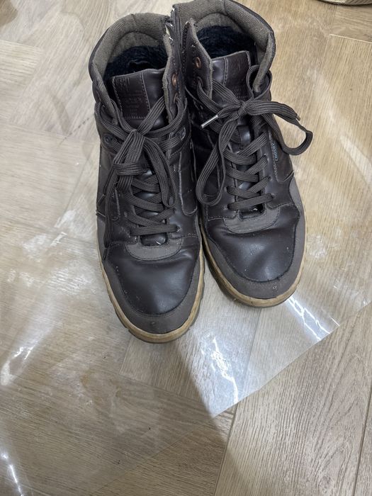 Ботинки италия, зимние, целые, куплкнные в интертоп