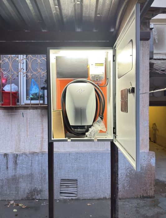 Установка/Зарядной Станции для Электромобиля*Заземление* Защита*Сергей