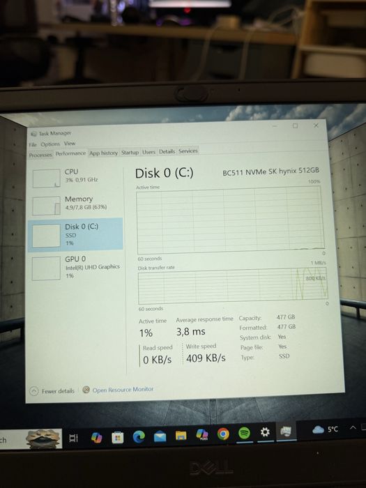 Laptop Business Dell Latitude 3410 i5-10th 8 512GB