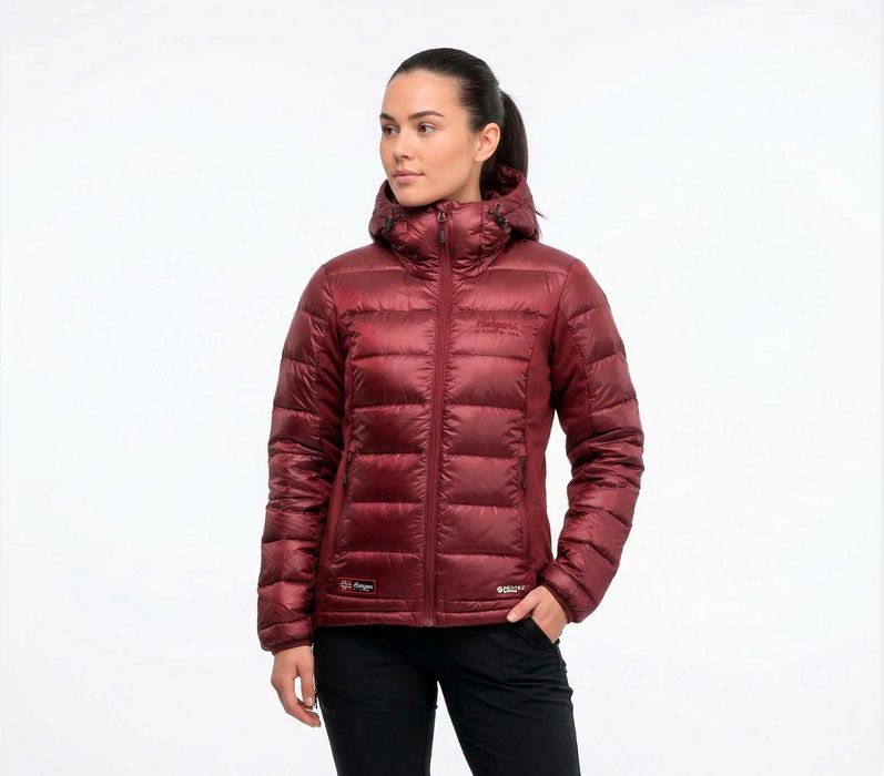 Bergans of Norway Pertex Дамско яке с пух и качулка размер S