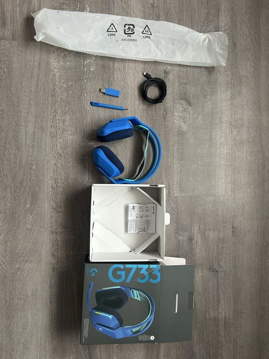 Căști gaming wireless Logitech G733 – cu garanție